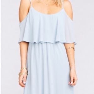 Show me Your Mumu Steele Blue Caitlin Dress